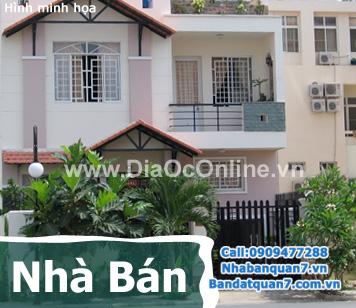 Bán gấp nhà mặt tiền đường số 41, phường Tân Quy Quận 7, TP. HCM