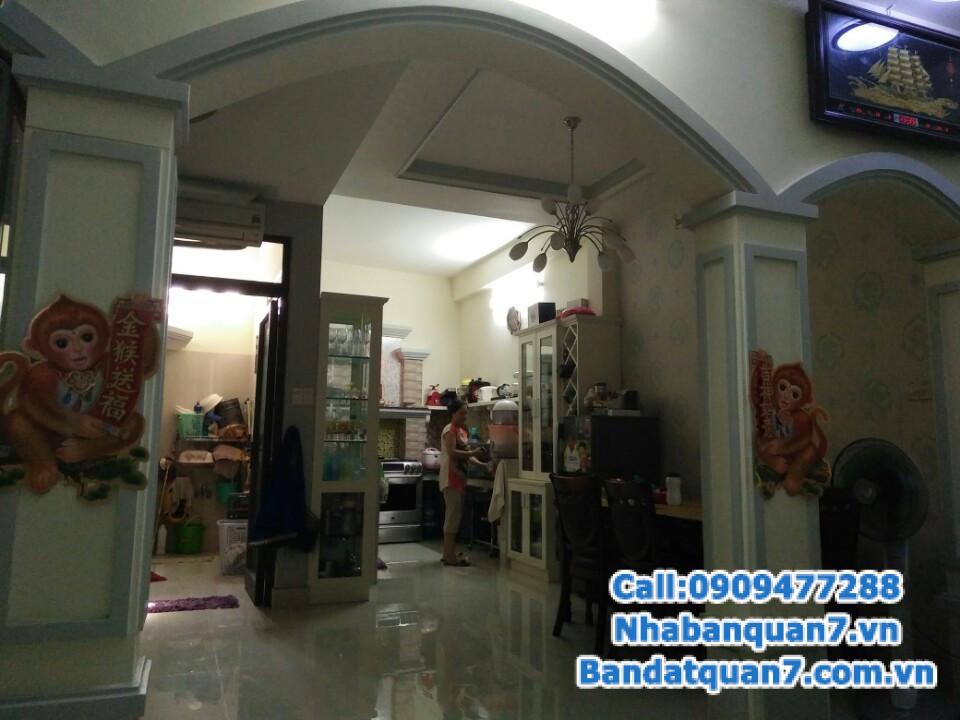 Bán nhà hẻm 793 Trần Xuân Soạn quận 7, giá 8.2 tỷ, LH 0909477288