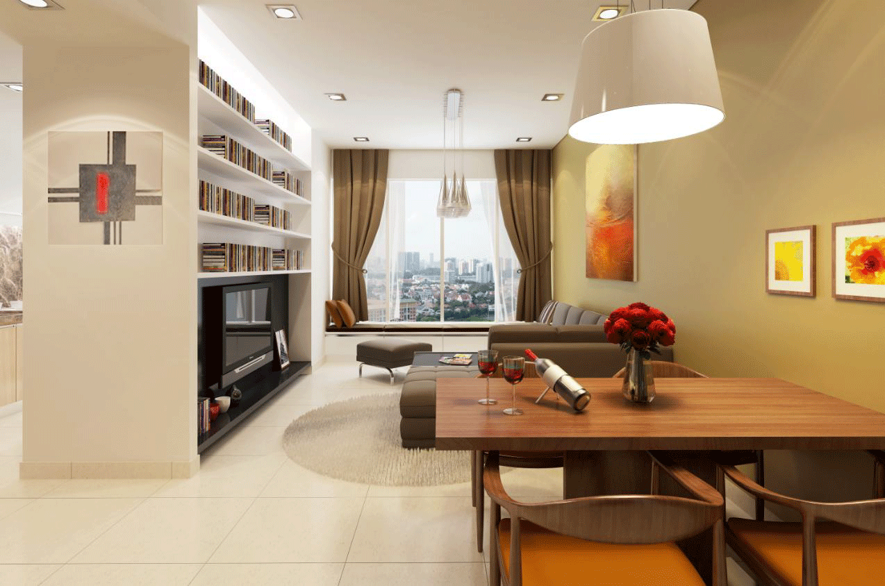 Bán căn hộ HATB, 82m2, lầu cao, 2PN, view đẹp