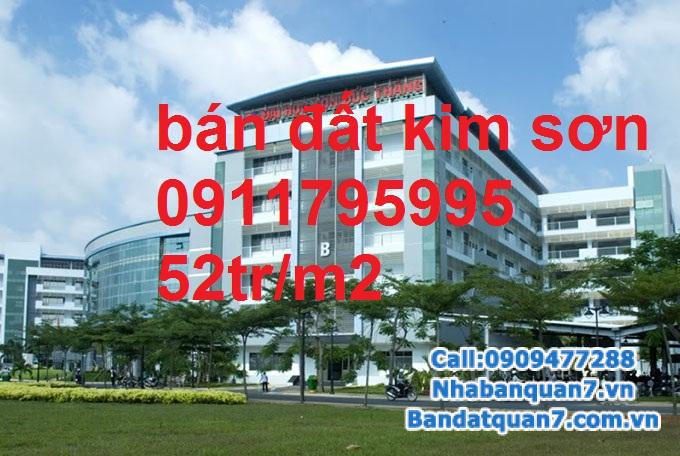 Bán gấp gấp lô B bên kim sơn, hướng tây,diện tích 5 x 20, đối diện đại học cảnh sát nhân dân.