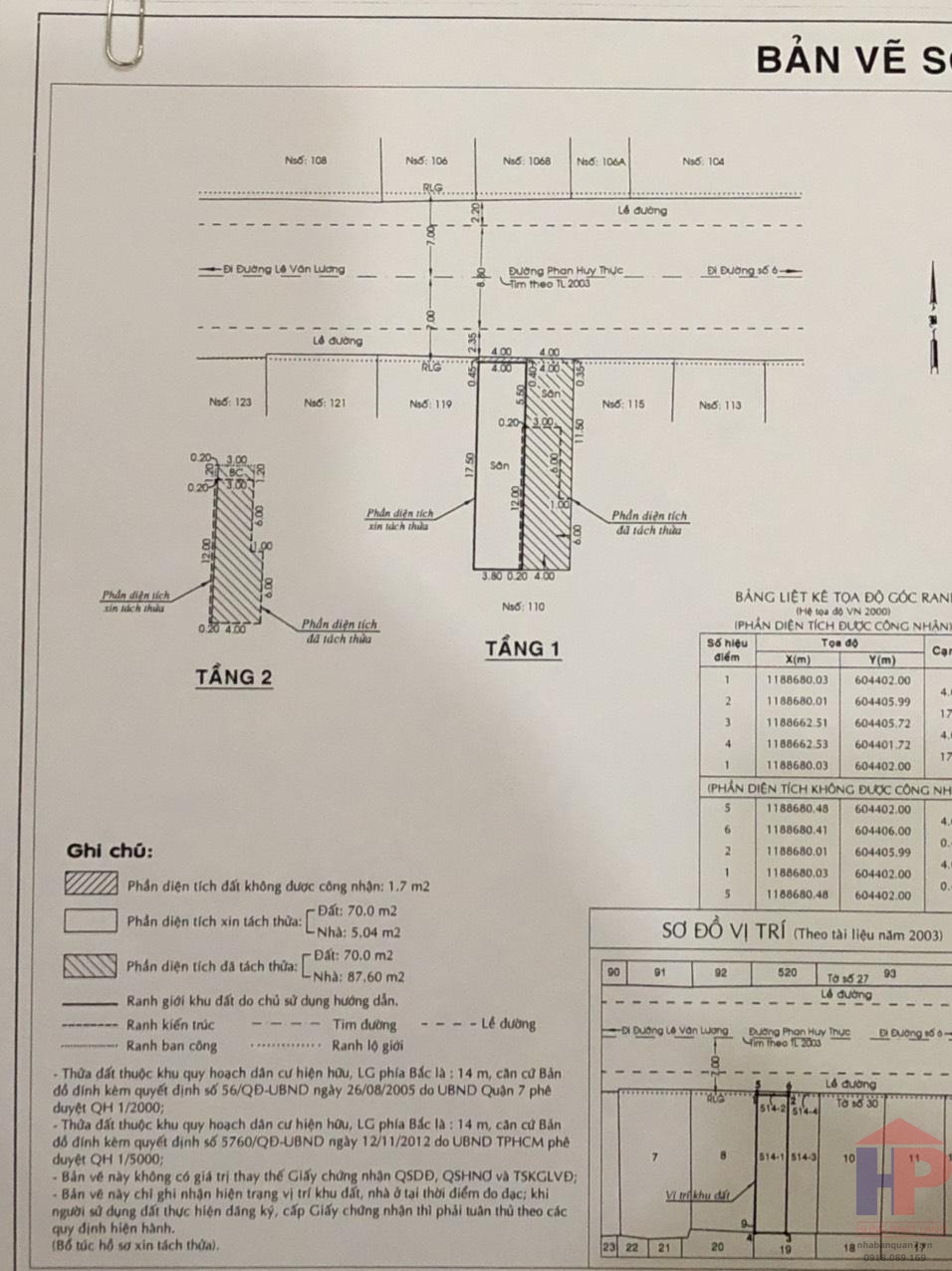 Bán nhà mặt tiền Phan Huy Thực Quận 7, nhà cấp 4