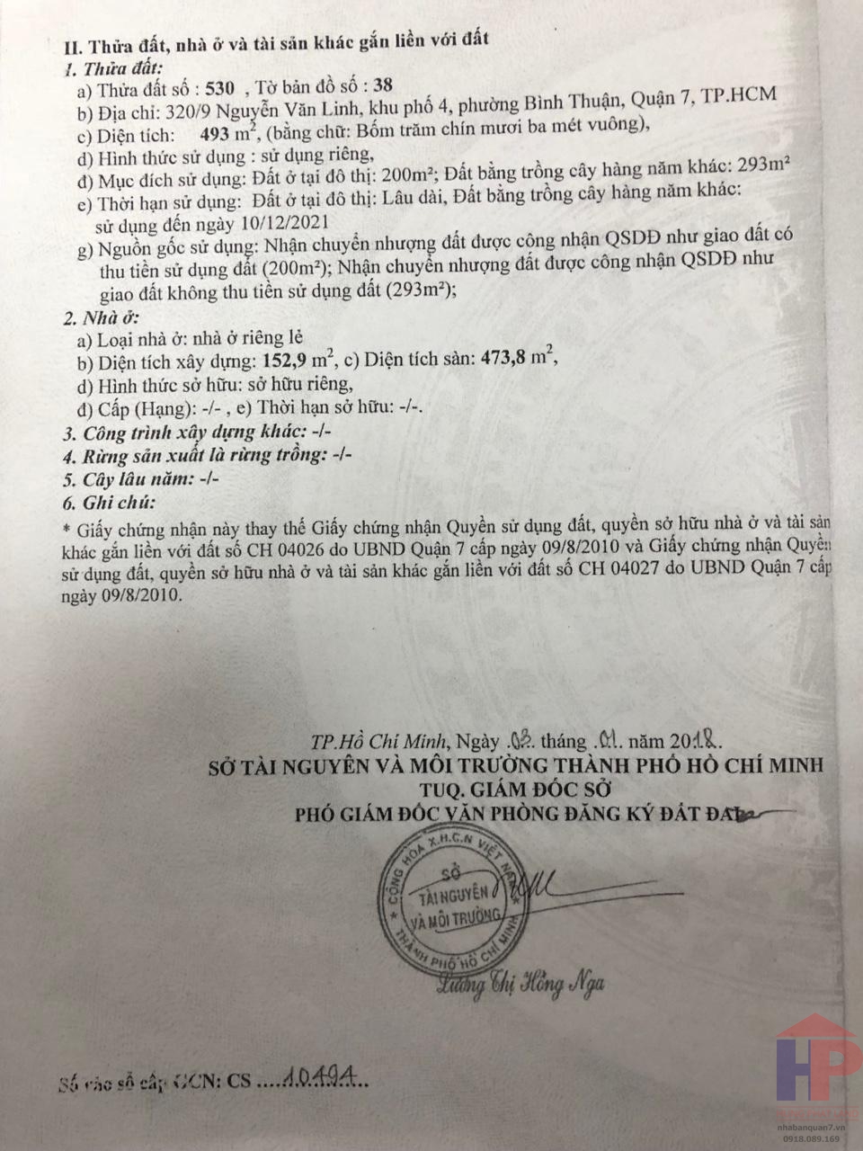 Bán biệt thự tại Quận 7 song lập, hẻm 320 Nguyễn Văn Linh, DT 493m2, giá 41.79 tỷ