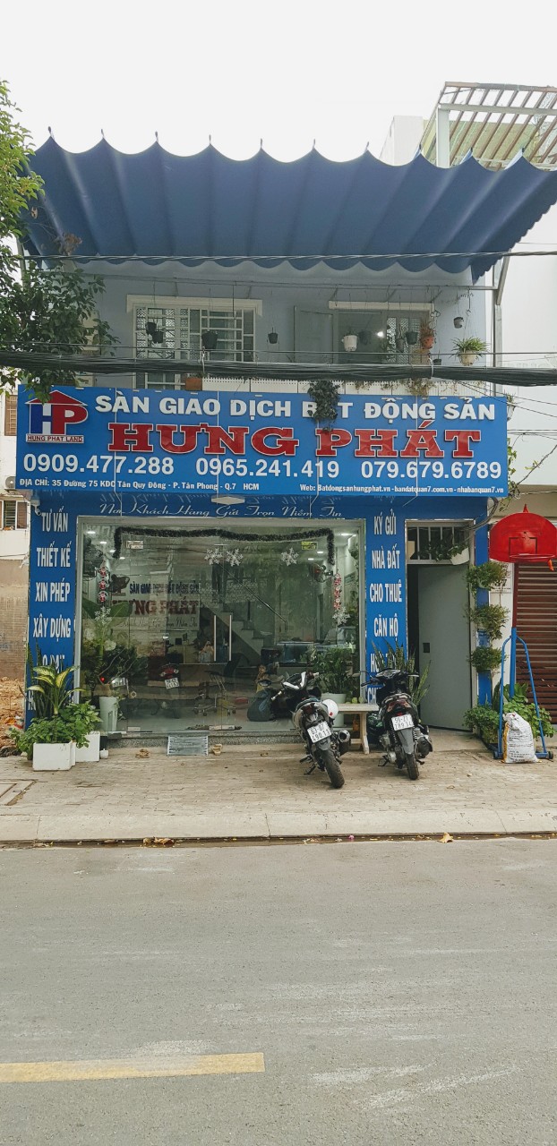 Cho thuê nhà nguyên căn mặt tiền đường 75 phường tân phong Q7 HCM 6x10m giá 20tr