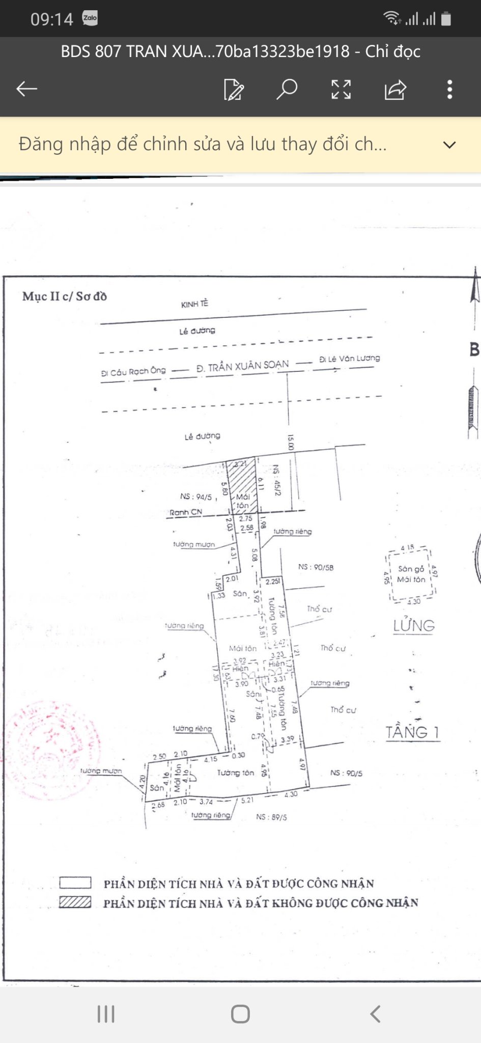 Cần bán nhà đất mặt tiền Trần Xuân Soạn, Tân Hưng, quận 7, hướng bắc. Giá 24 tỷ (TL)