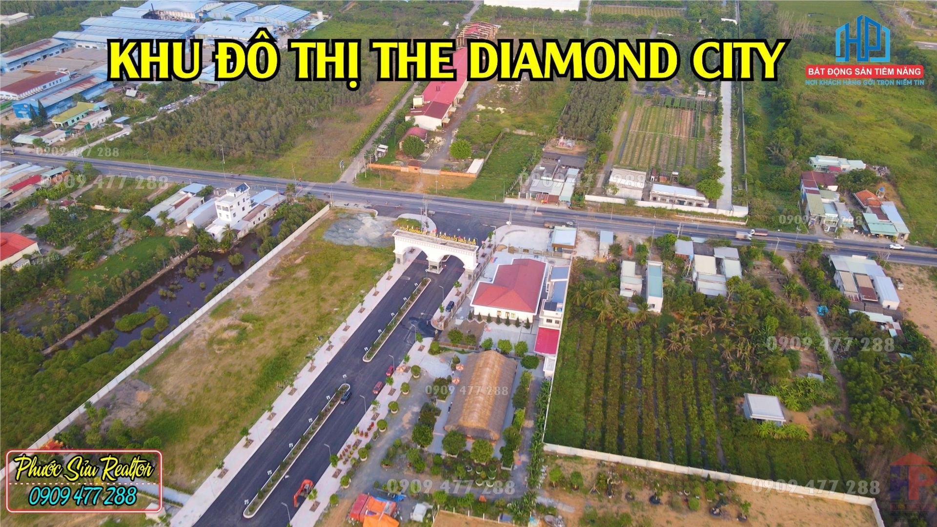 VỊ TRÍ DỰ ÁN DIAMOND CITY LONG AN