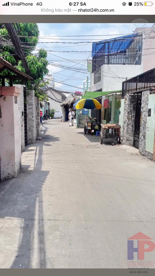 Bán gấp nhà hẻm 380 lê văn lương Dt 4,2x6m  1 trệt 1 lầu, 2 phòng ngủ Giá 2.5 tỷ thương lượng LH 0909477288