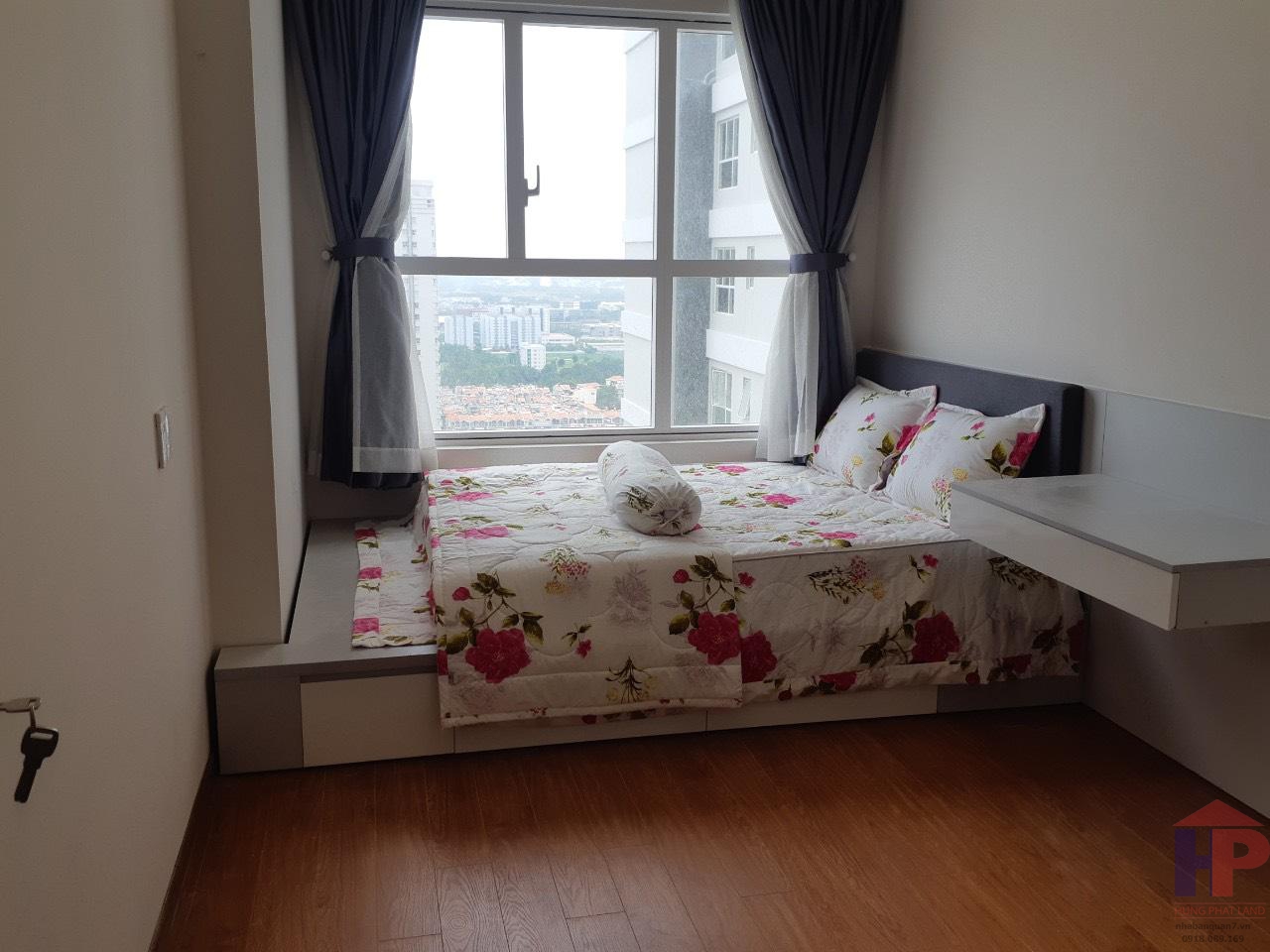 Cho thuê căn góc căn hộ Sunrise City View, Nguyễn Hữu Thọ, Phường Tân Hưng DT 96m2 Giá 25 triệu/th LH 0909477288