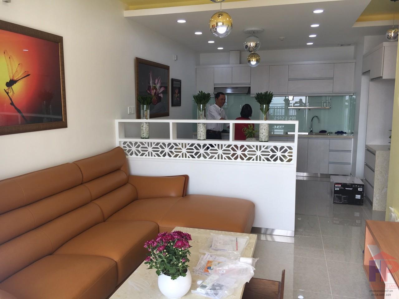 Cho thuê căn hộ Sunrise City View, Nguyễn Hữu Thọ, Phường Tân Hưng DT 76m2 Giá 21 tr/th LH 0909477288